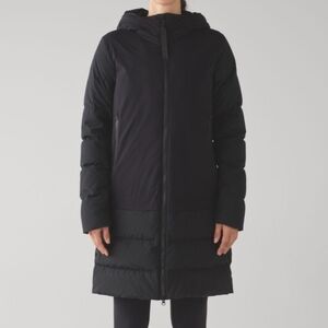 Lululemon Cold As Fluff Parka Black 6